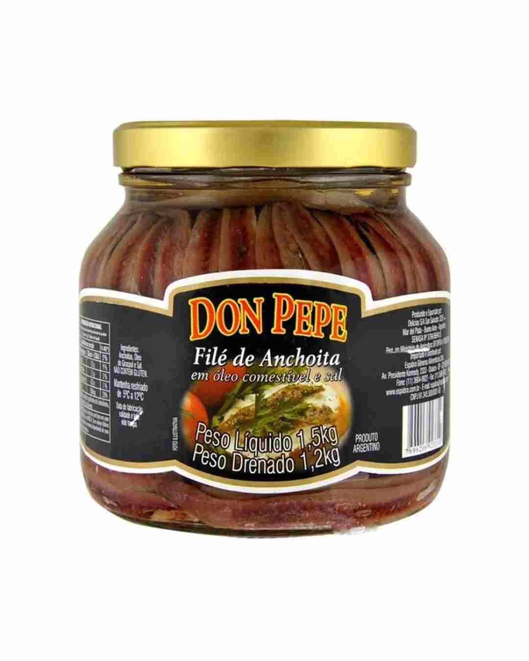 Anchovas Don Pepe 1,2kg